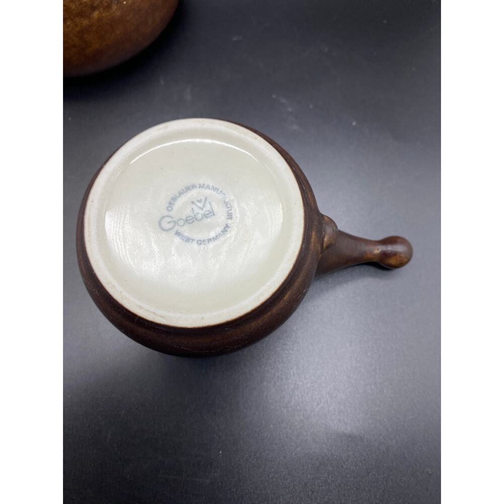 Stoneware W. Germany Tea‎ warmer Stove w/cup Goebel Domaine mid Century - Picture 4 of 9